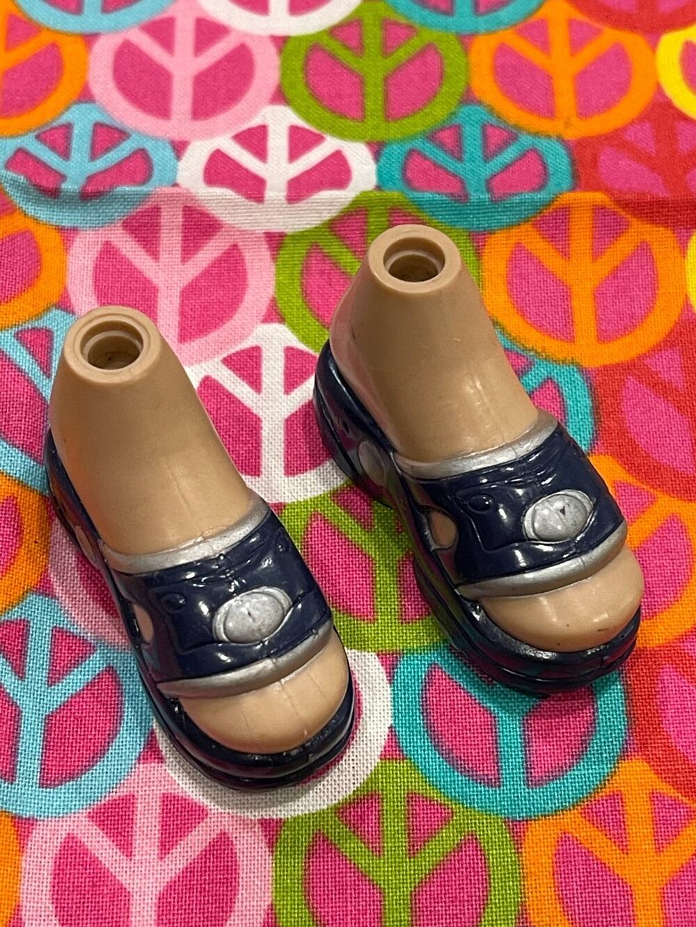 Bratz Boyz Footwear Eitan Blue Funk Out Beach Slip Ons